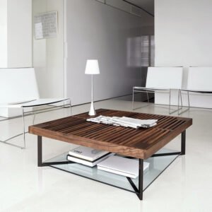 Table basse Ponton, design Osko + Deichmann collection Cinna