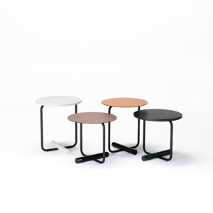 Table basse et table d'appoint ToTo, design Bertrand Lejoly collection Zanotta