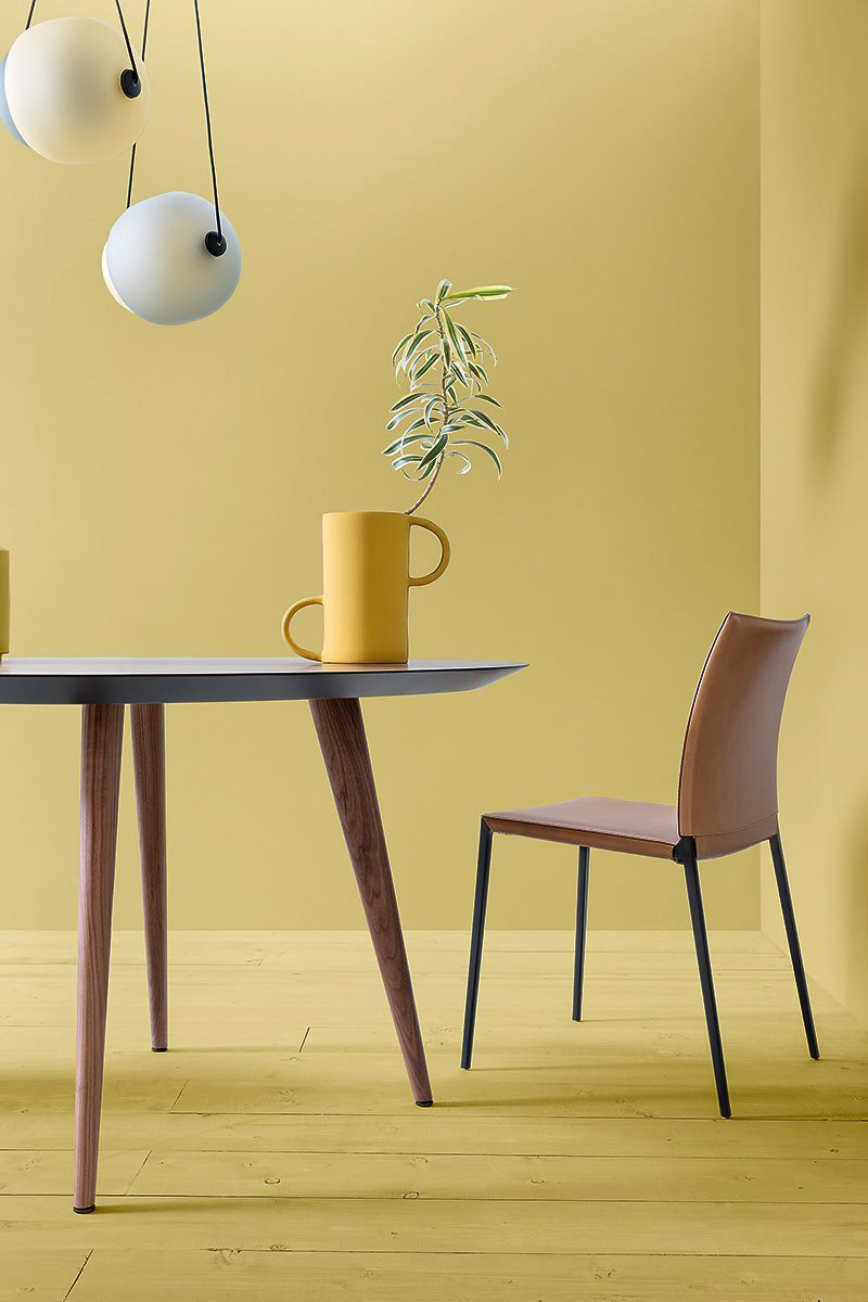 Table Tweed, design Garcia Cumini collection Zanotta