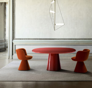 Table Allure O', design Monica Armani collection B&B Italia