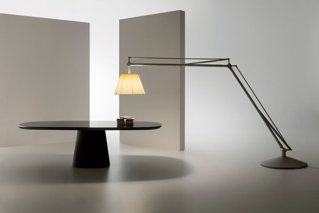 Table Allure O', design Monica Armani collection B&B Italia