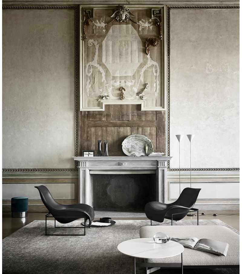 Table basse et table d'appoint Formiche, design Piero Lissoni collection B&B Italia