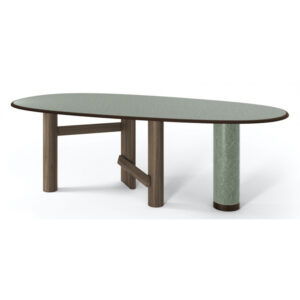 Table ovale Sengu, design Patricia Urquiola collection Cassina