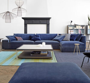 Canapé d'angle  Exclusif, design Didier Gomez collection Cinna