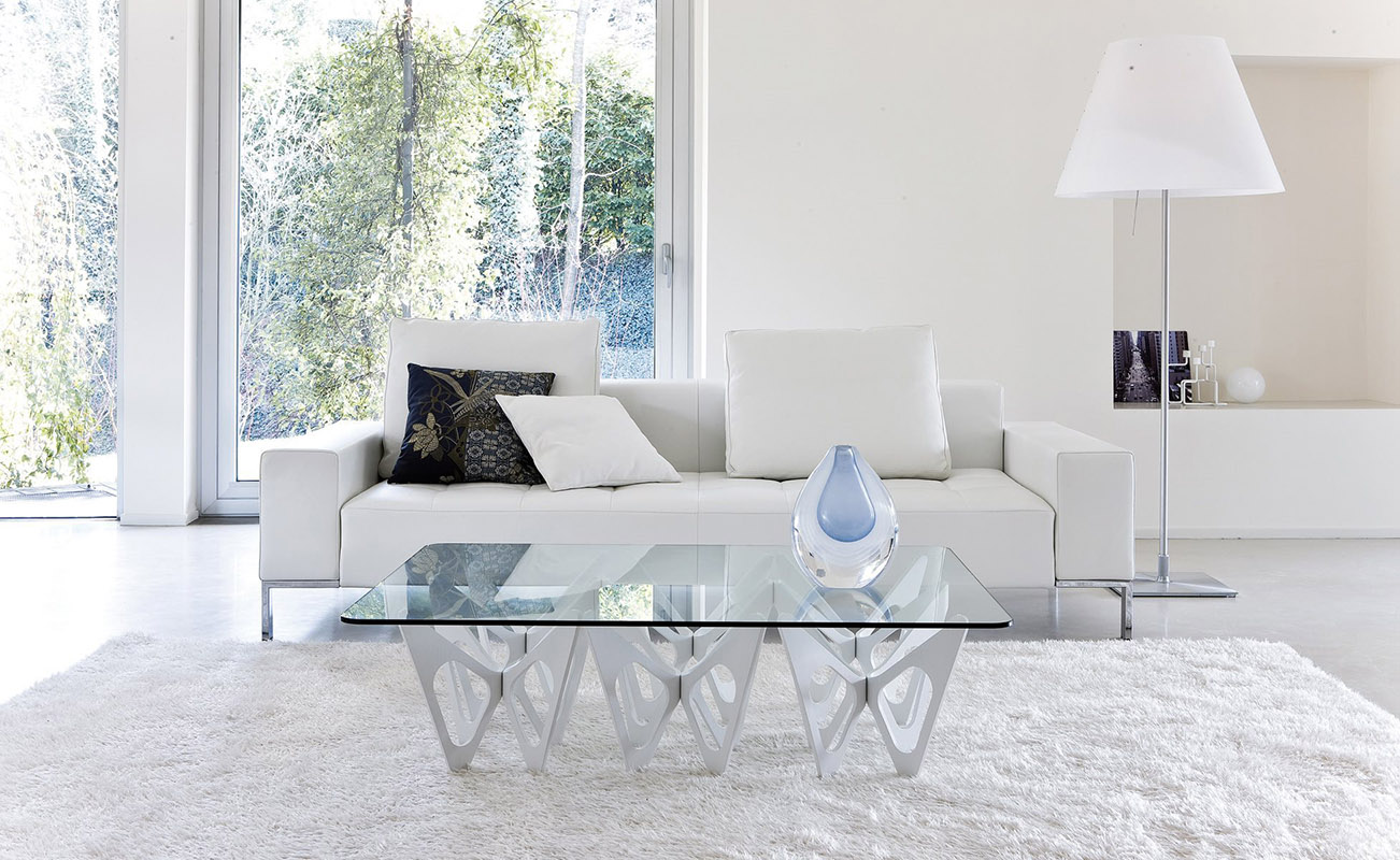 Table basse Butterfly, design Alexander Taylor collection Zanotta
