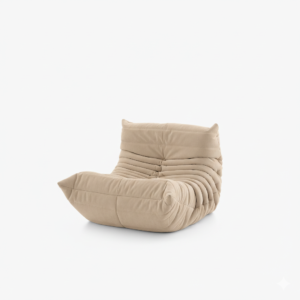 Chauffeuse Togo, design Michel Ducaroy, collection Ligne Roset, In situ Quimper