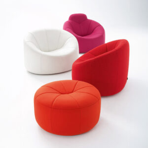 Fauteuil Pumpkin design Pierre Paulin collection Ligne Roset