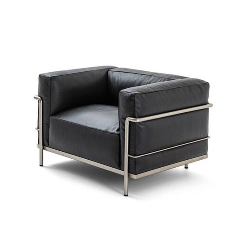3 Fauteuil Grand Confort, Grand modèle, design Le Corbusier, Pierre Jeanneret, Charlotte Perriand collection Cassina