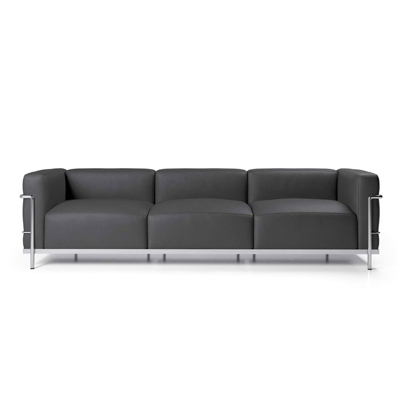 Canapé LC 3 Grand Confort Grand Modèle Trois Places, collection Cassina, In Situ Quimper