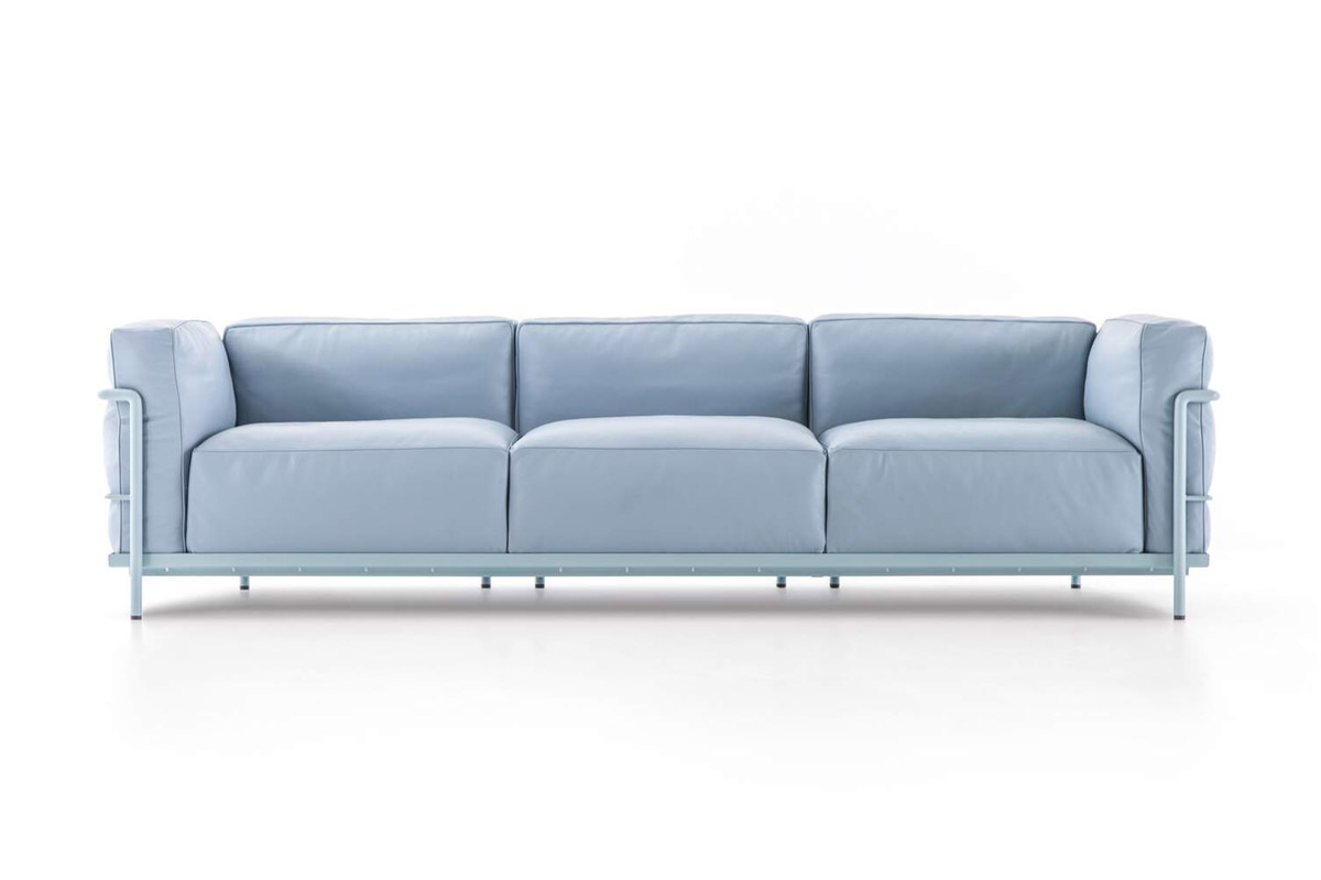 Canapé LC 3 Grand Confort Grand Modèle Trois Places, collection Cassina, In Situ Quimper