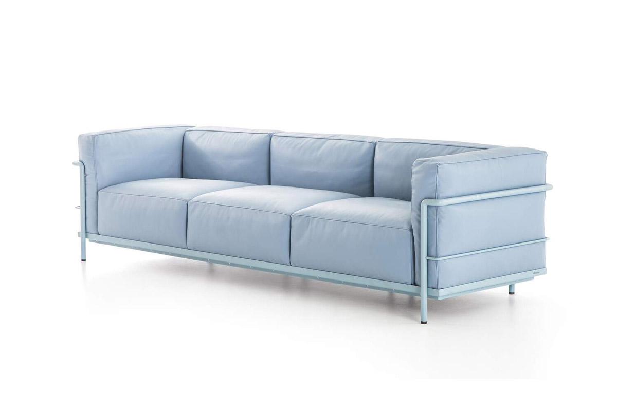 Canapé LC 3 Grand Confort Grand Modèle Trois Places, collection Cassina, In Situ Quimper
