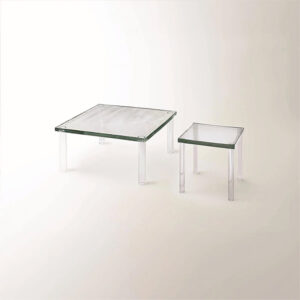 Table basse design Ronan & Erwan Bouroullec, collection Glas Italia, In Situ Quimper