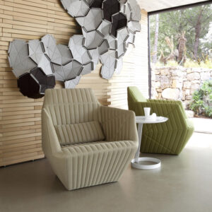 Fauteuil Facett collection Ligne Roset, In Situ Quimper