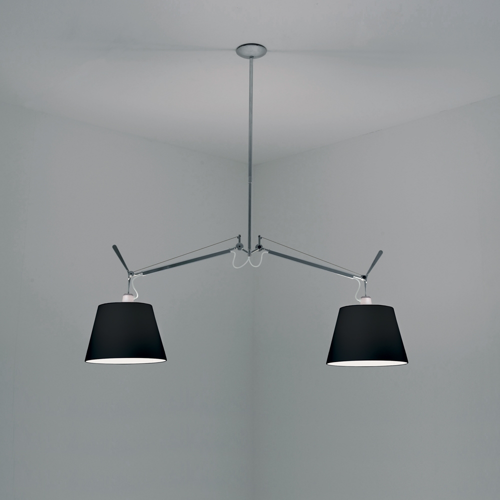 Tolomeo Basculante Suspension Due Bracci, design Michele De Lucchi et Giancarlo Fassina, collection Artemide, In Situ Quimper