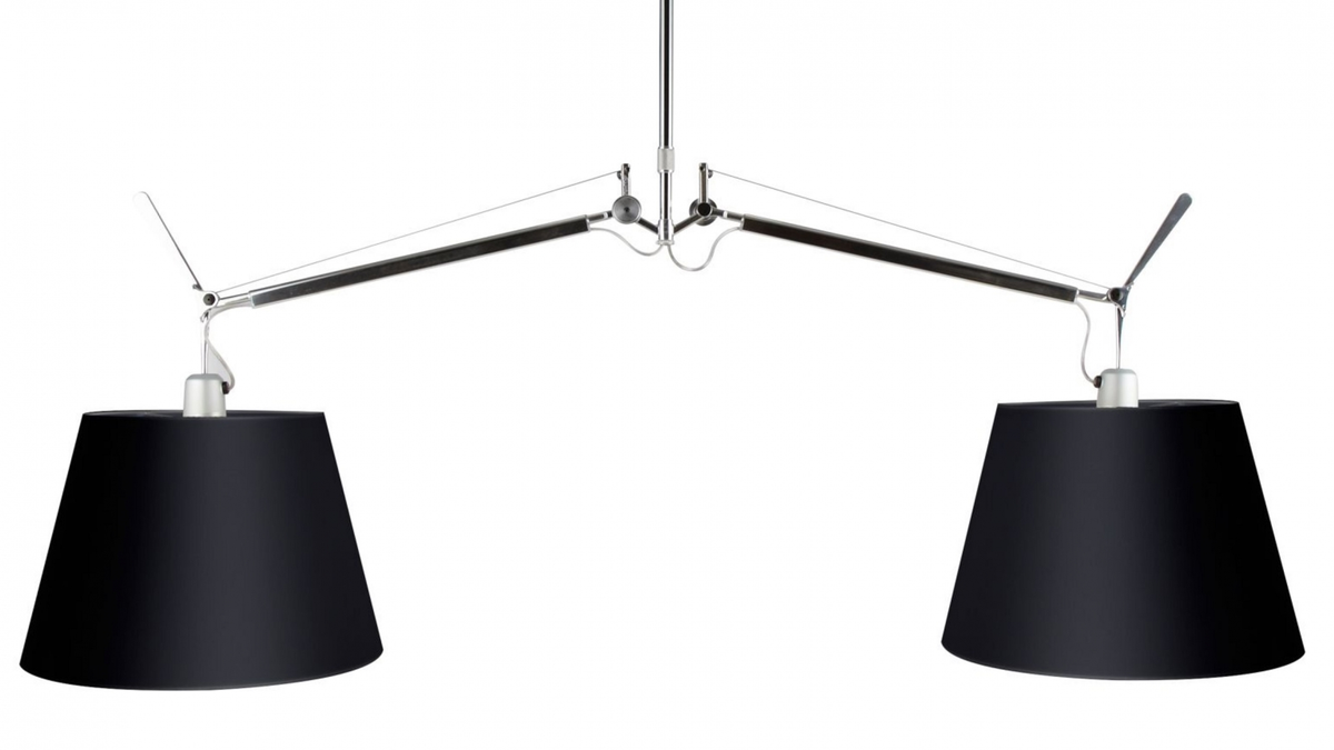 Tolomeo Basculante Suspension Due Bracci, design Michele De Lucchi et Giancarlo Fassina, collection Artemide, In Situ Quimper