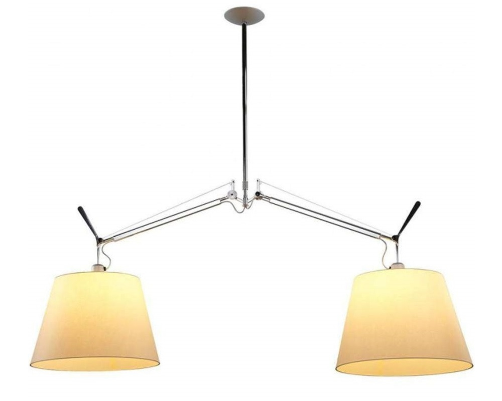 Tolomeo Basculante Suspension Due Bracci, design Michele De Lucchi et Giancarlo Fassina, collection Artemide, In Situ Quimper
