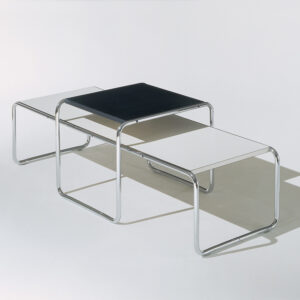 Table basse Laccio design Marcel Breuer, collection Knoll, In Situ Quimper