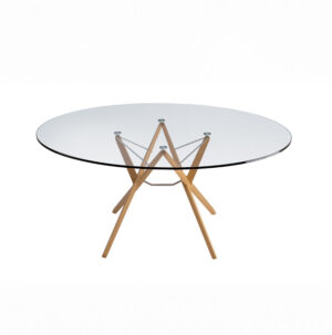 Table Orione, design Roberto Barbieri, collection Zanotta, In Situ Quimper