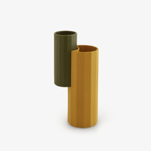 Vase Dalia 2 en 1 design Alice Rosignoli, collection Cinna