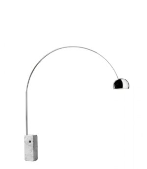 Lampadaire Arco, design Achille et Pier Giacomo Castiglioni 1962, collection Flos In Situ Quimper
