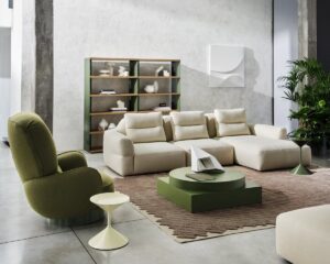 Canapé Fedrigo, design Vincent Van Duysen collection Zanotta In Situ Quimper