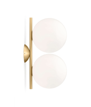 Plafonnier / Applique IC lights double C/W1, design Michael Anastassiades, collection Flos, In Situ Quimper