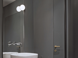 Applique/Plafonnier mini Glo-ball C/W, design Jasper Morrison, collection Flos In Situ Quimper