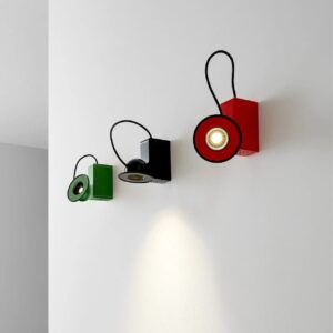 Applique / Plafonnier minibox, design Piero Castiglionni & Gae Aulenti, collection Stilnovo, In Situ Quimper