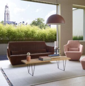 Grand canapé Facett, design Ronan & Erwann Bouroullec, collection Ligne Roset, In Situ Quimper