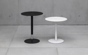 Table d'appoint PTB, design LucidiPevere, collection Kristalia, In Situ Quimper
