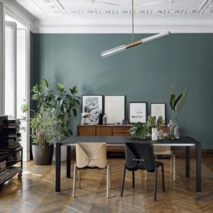 Table de repas Sushi, design Bartoli Design, collection Kristalia, In Situ Quimper