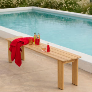 Banc Assemble, collection Muuto, In Situ Quimper