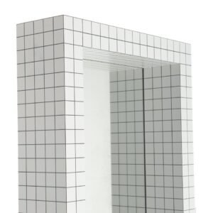 Miroir Quaderna, design Superstudio, collection Zanotta