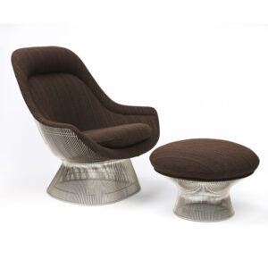 Fauteuil relax Platner, design Warren Platner, collection Knoll, In Situ Quimper