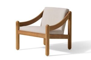 Fauteuil Novetrenta, design Vico Magistretti, collection Cassina, In Situ Quimper