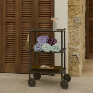 Desserte Flow Trolley, design Normal Studio, collection Muuto, In Situ Quimper
