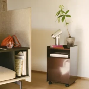 Caisson de rangement Folded Trolley, design Johan Van Hengel, collection Muuto, In Situ Quimper