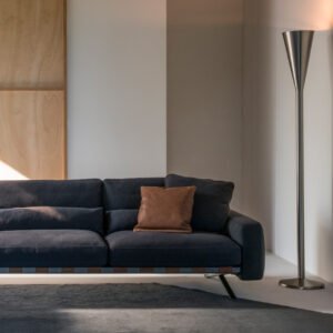 Lampadaire Luminator, design Pietro Chiesa, collection Fontana Arte, In Situ Quimper