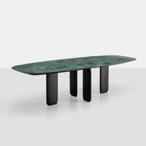Table de repas Pala, design Monica Graffeo, collection Kristalia, In Situ Quimper
