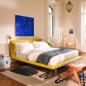 Lit Esosoft, design Antonio Citterio, collection Cassina, In Situ Quimper