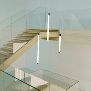 Suspension Oort, design Jacopo Roda, collection Fontana Arte, In Situ Quimper