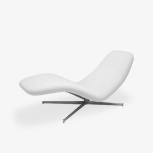 Chaise longue Vallée Blanche, design Pierre Guariche, collection Cinna, In Situ Quimper