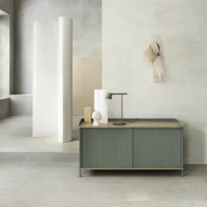 Bahut Enfold, design Thomas Bentzen, collection Muuto, In Situ Quimper