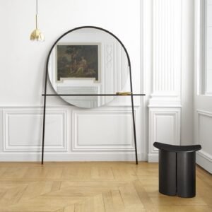 Miroir Geoffrey, design Alain Gilles, collection Ligne Roset, In Situ Quimper