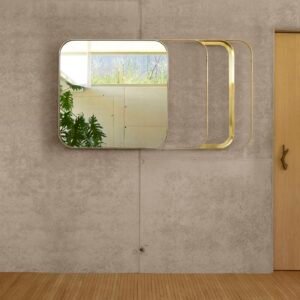 Miroir Good vibes, design Ana Moussinet, collection Ligne Roset, In Situ Quimper