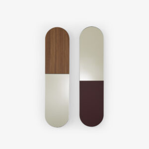 Miroir Hat, design Jutta Werner, collection Cinna, In Situ Quimper