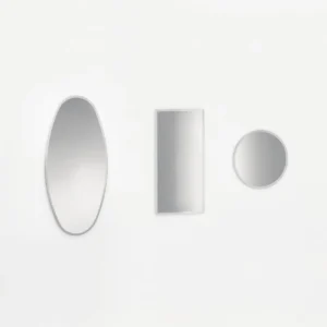 Miroir Bric, design Nanda Vigo, collection Glas Italia, In Situ Quimper