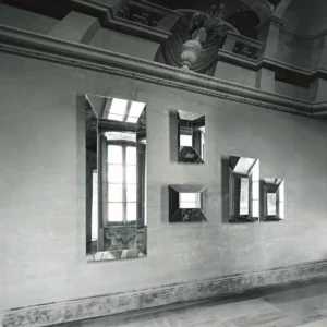 Miroir Léon Battista, design Laudani & Romanelli, collection Glas Italia, In Situ Quimper