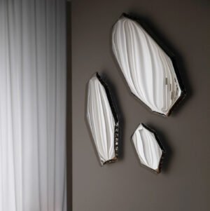 Miroir Tafla C, collection Zieta Studio, In Situ Quimper